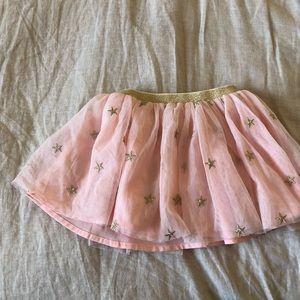 Pink tutu with gold stars